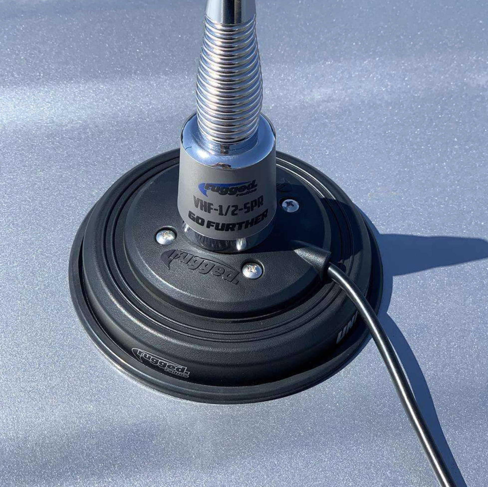 Rugged Radios UNI-MAG Universal NMO or Magnetic Antenna Mount - TMWOFFROAD product image