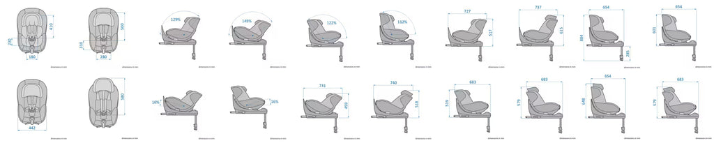 Maxi Cosi Mica Pro Eco i-Size Car Seat Authentic Cognac From W H Watts