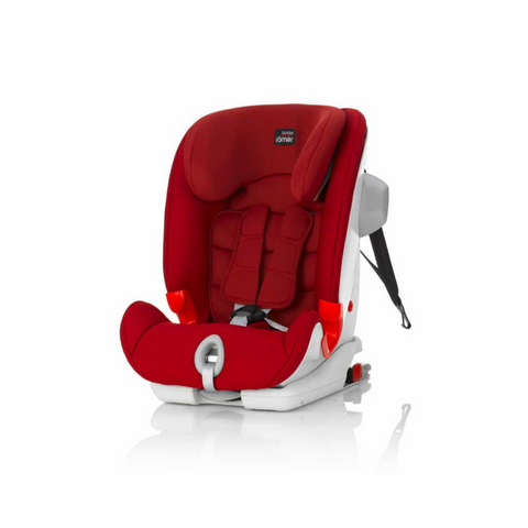 Harnessed car seats like Britax Advansafix III SICT uses an integrated harness