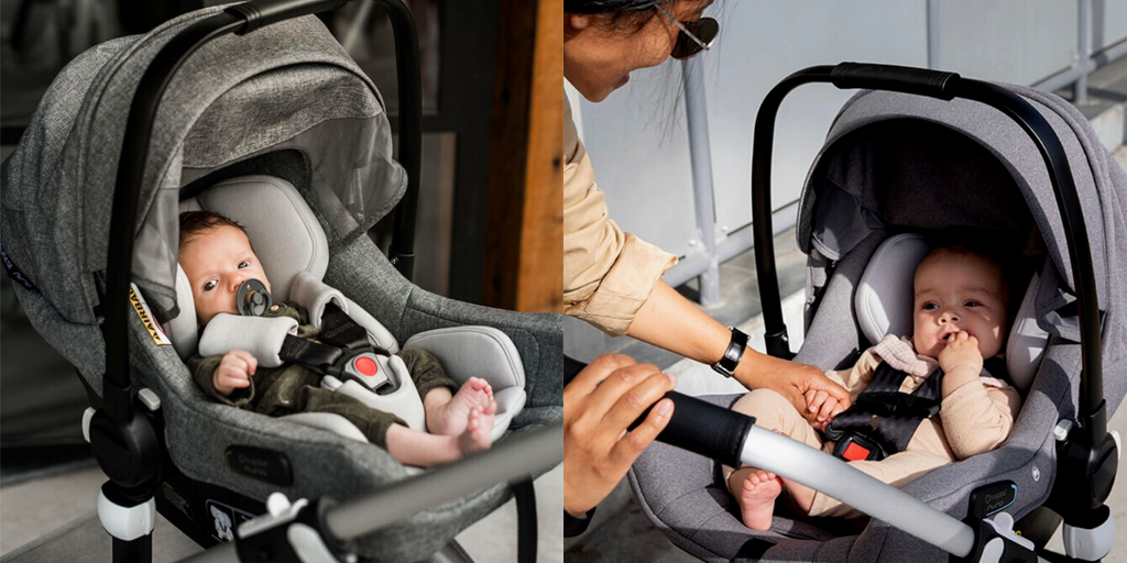 Bugaboo Turtle Air by Nuna Grey Melange car seat