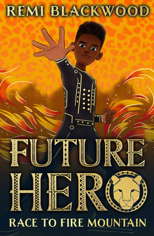 Cover of Future Hero: Race to Fire Mountain