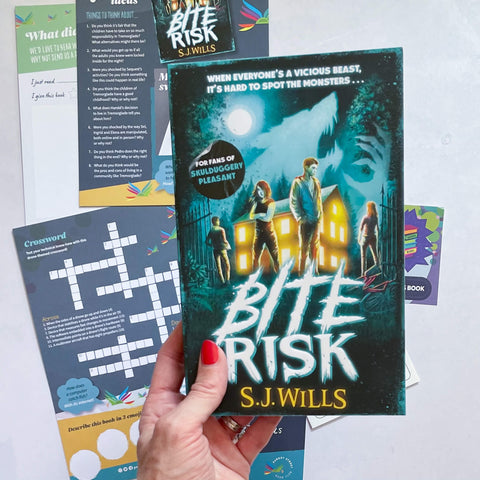 Bite Rise by S. J. Wills book and activity pack