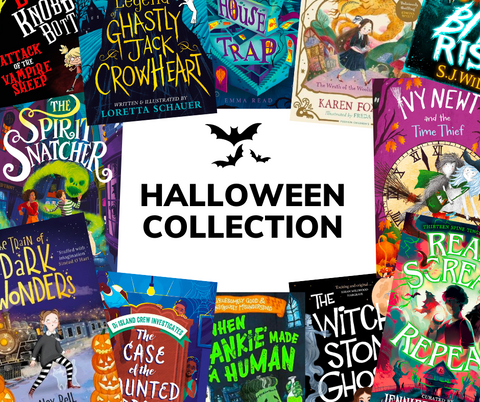 A selection of book covers from Halloween Collection