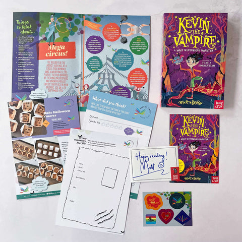 Kevin the Vampire book and activity pack