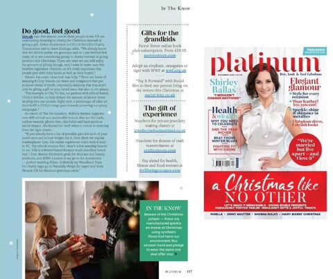 Platinum magazine featuring Parrot Street Book Club as a recommended gift for grandchildren