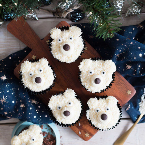 Honeywell Bakes polar bear cupcakes kit