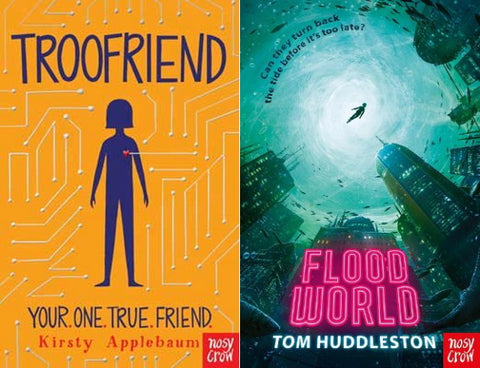 Troofriend and FloodWorld book covers