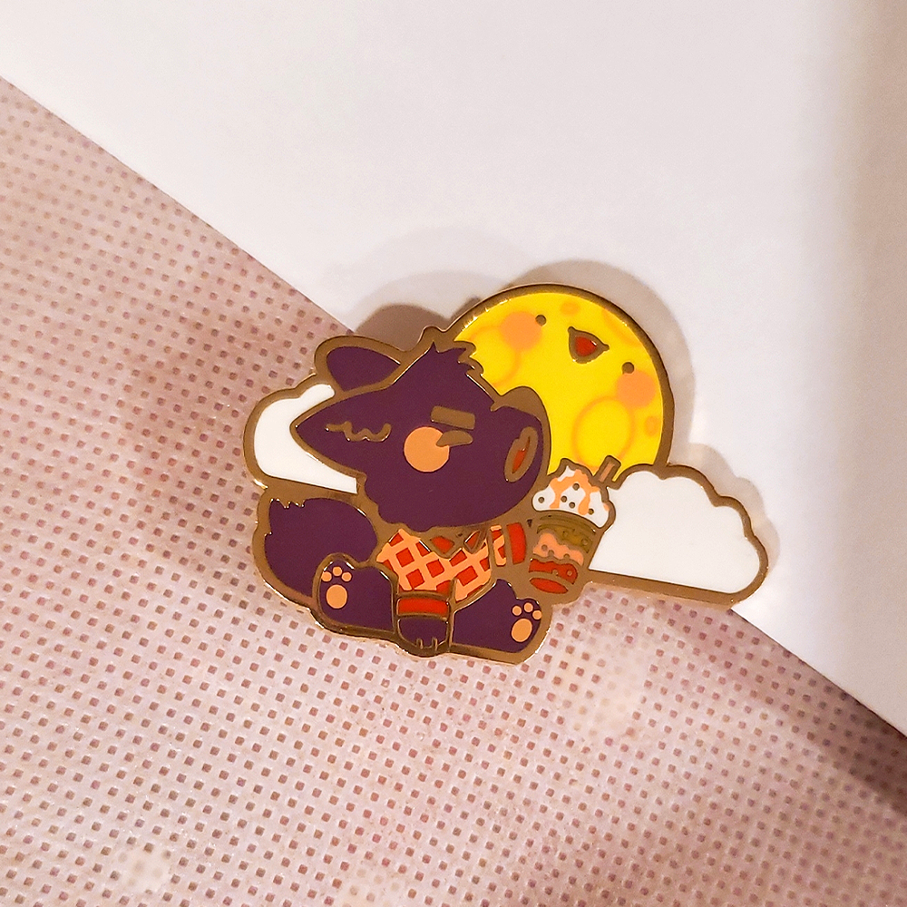 Super cute Kawaii pins by Lulu Bloo  Animal pin, Cute pins, Pin and patches