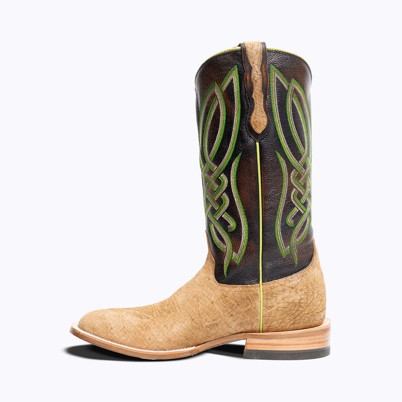 Cimarron African Hippo Mens Cowboy Boot in Honey – Capitan Boots