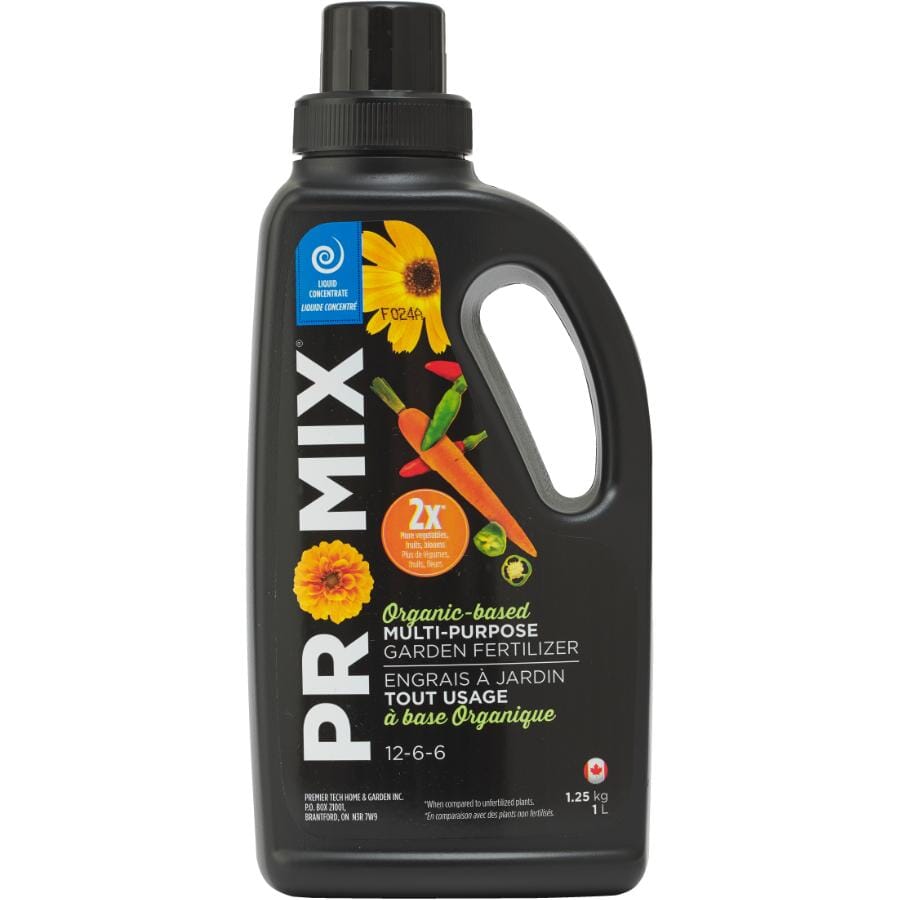 PRO-MIX Liquid Multi Purpose Fertilizer 12-6-6 1L – Harper's Garden Centre