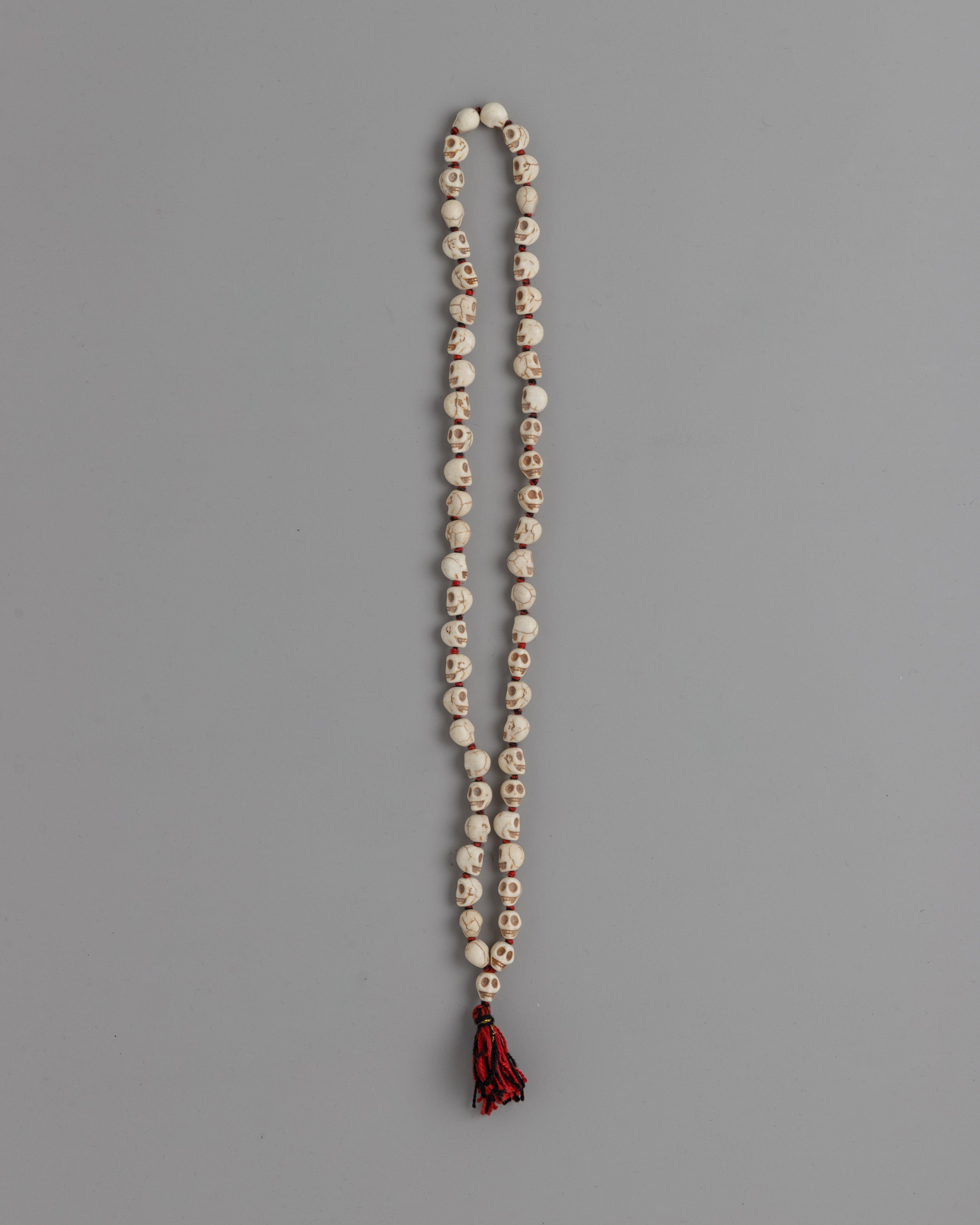 Ethically Sourced Bone Skull Mala | Prayer Beads for Spiritual Meditation