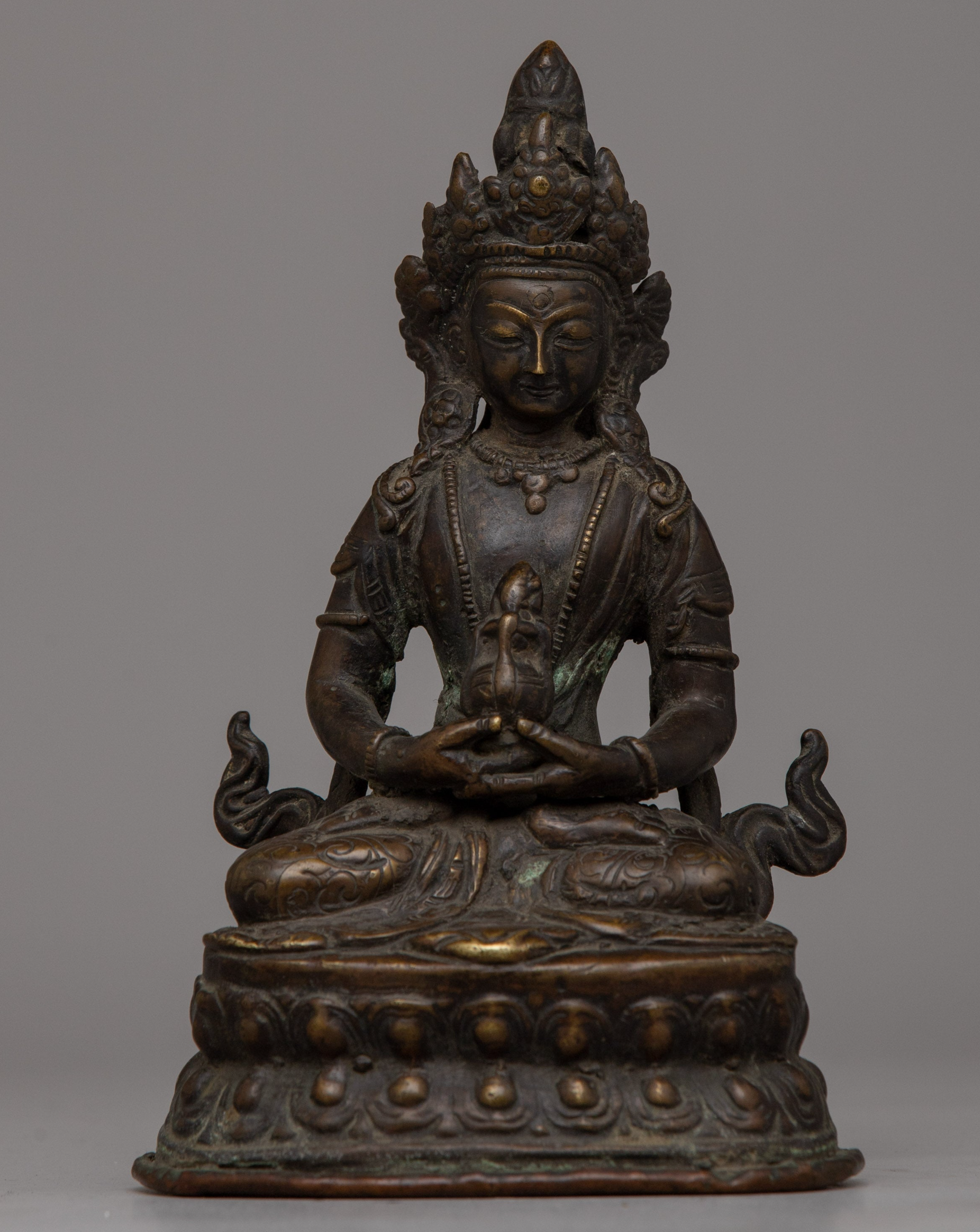 Amitayus Buddha Tibet Statue | Embrace Longevity and Enlightenment in Your Home