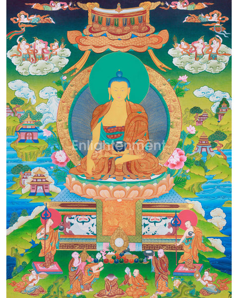 buddha thangka painting