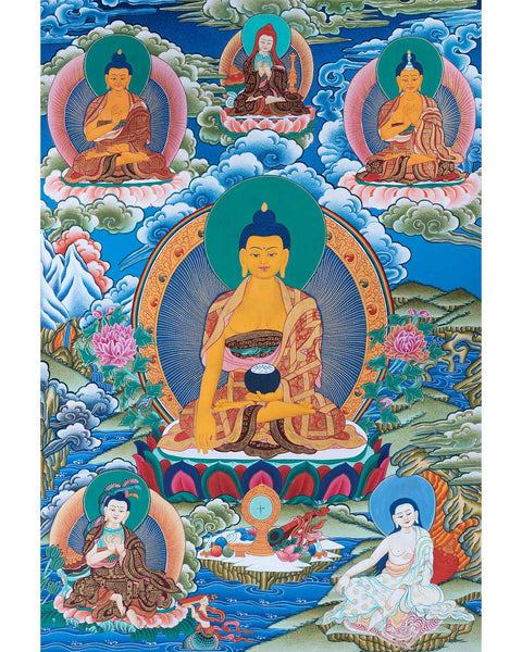 nagarjuna with shakyamuni buddha