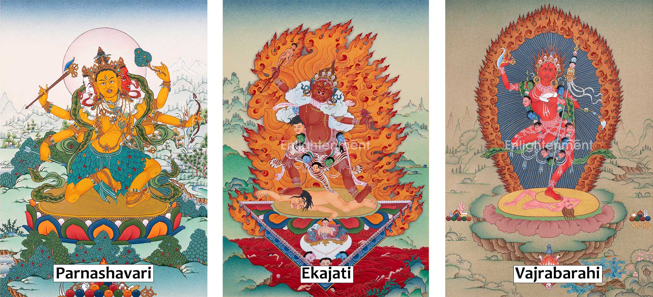 dakini thangka