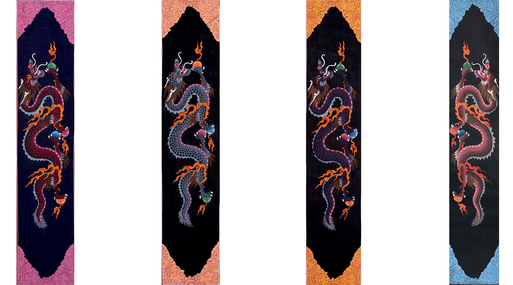 dragon thangka buddhism