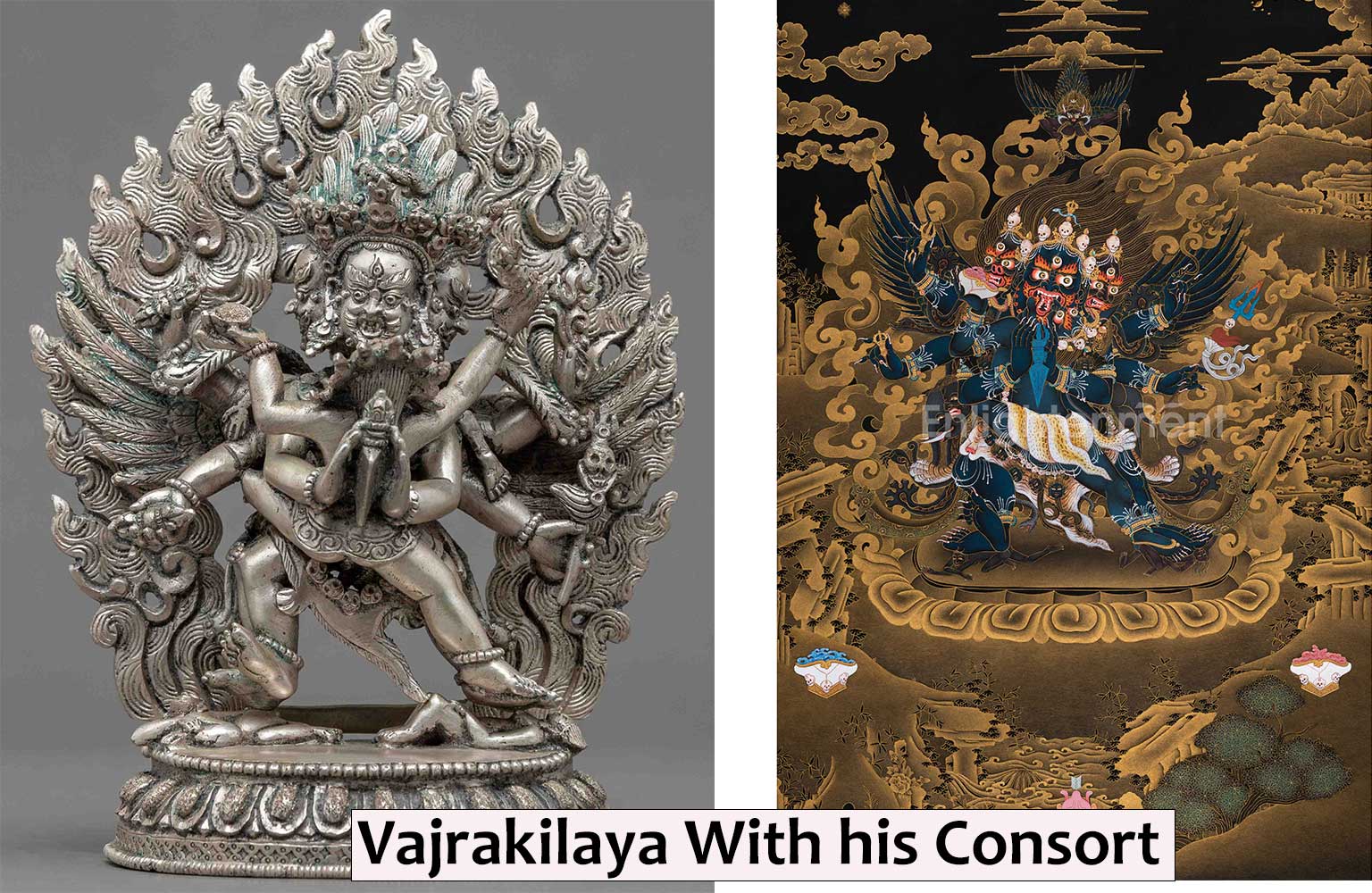 vajrakilaya with consort