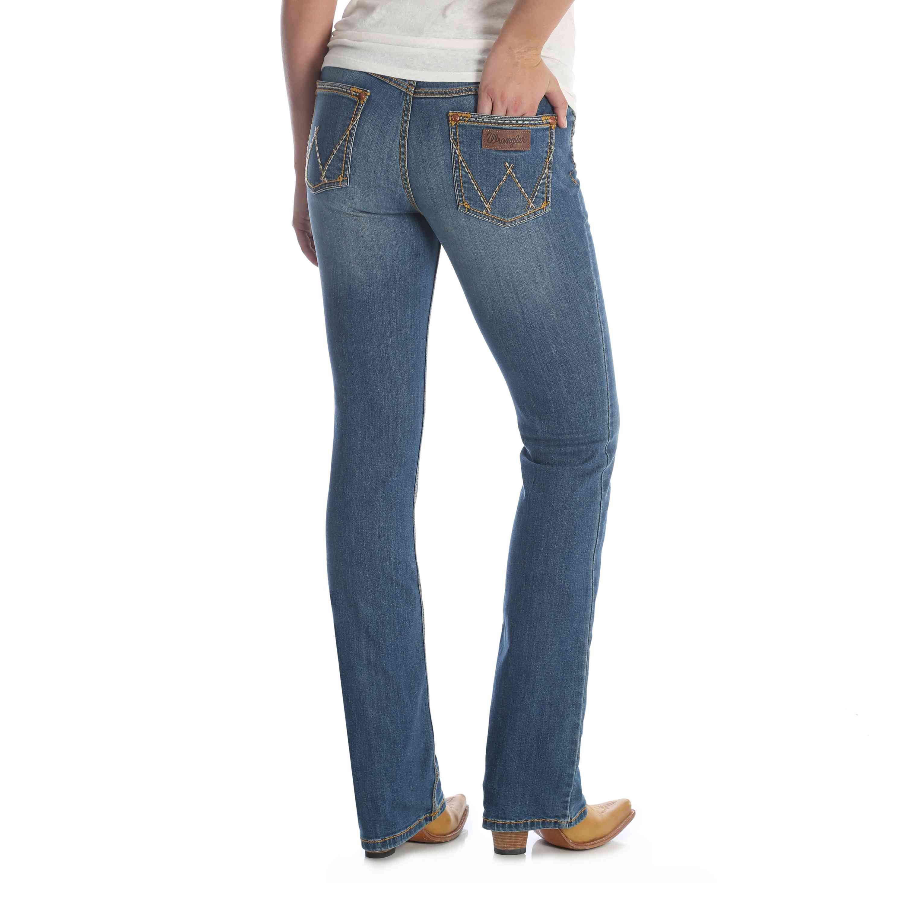 Wrangler Women's Retro Mae Mid-Rise Bootcut Jeans 09MWZKM - Russell's  Western Wear, Inc.