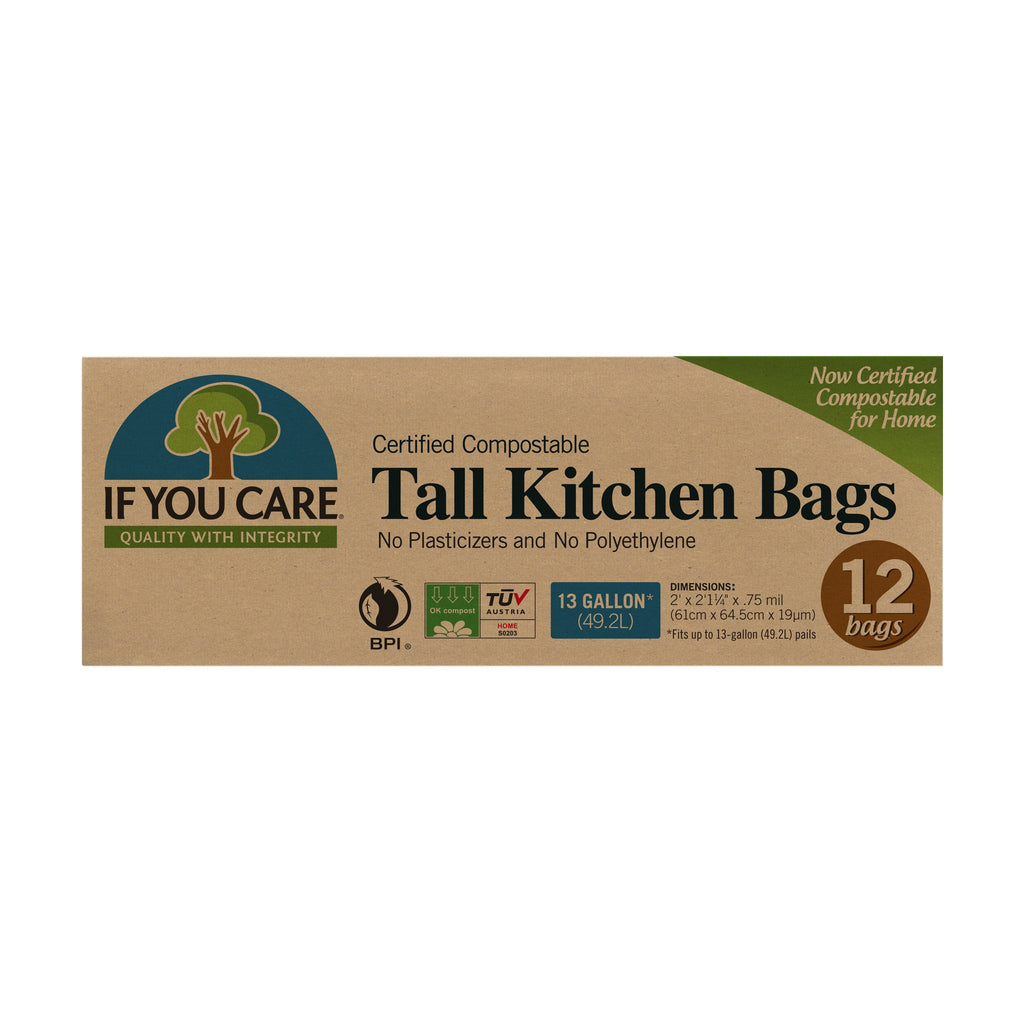 13 Gallon Compostable Tall Kitchen Bags