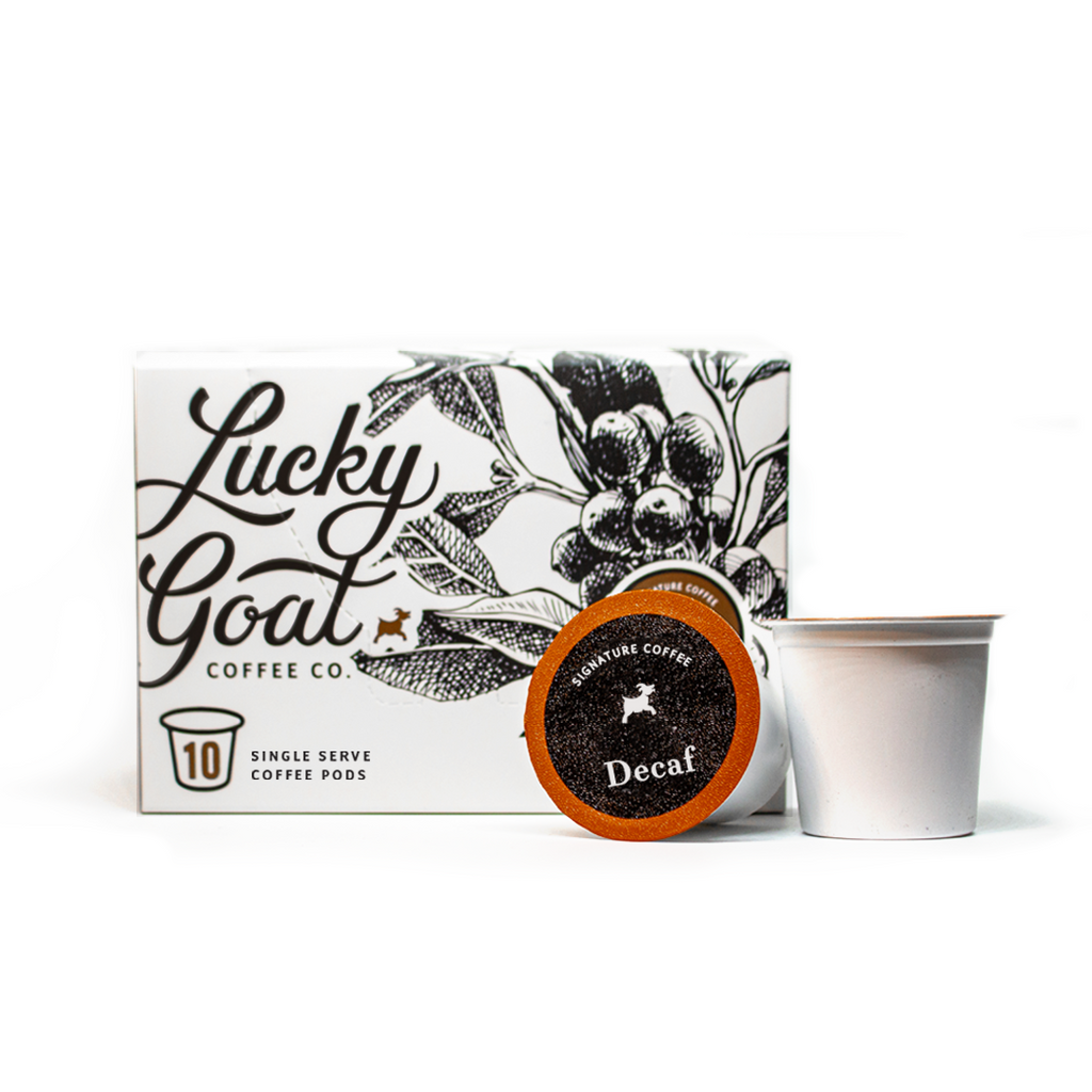 Goat Tracks - Single Serve Pods – Lucky Goat Coffee