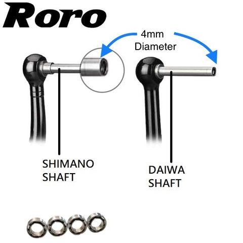 Roro SIC Bearings for Handle Knobs: Enhance Your BFS Reel