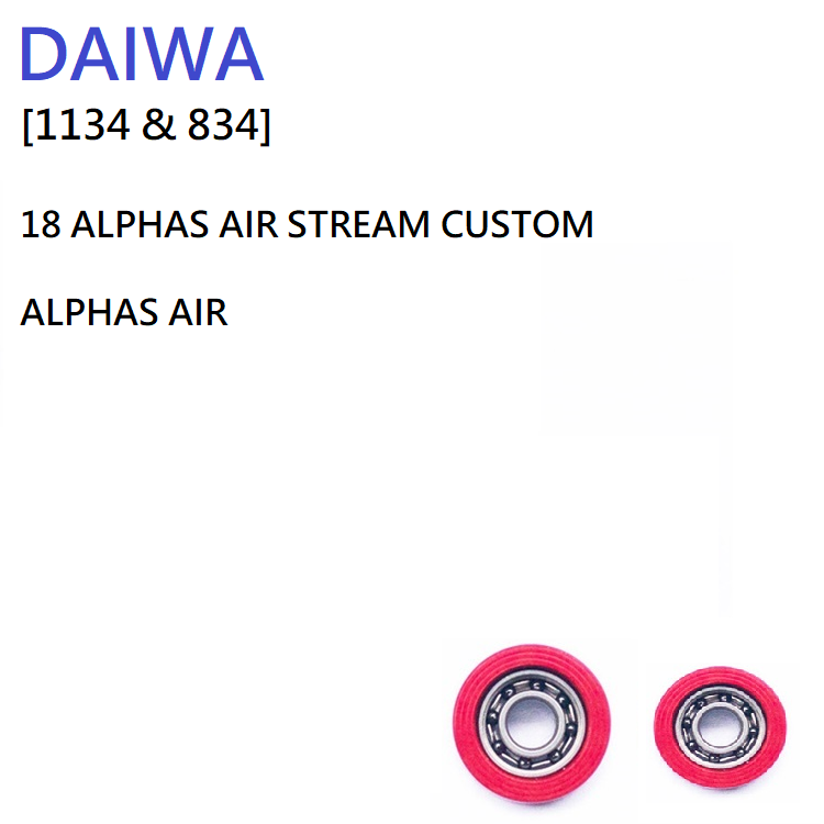 Roro Bearings Fit DAIWA [834 & 834] Presso PX68 Finess Special