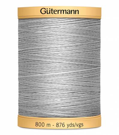 Gutermann Machine Quilting Thread 6206 Grey 800m Spool – Red Rock Threads