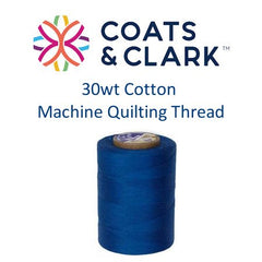 Coats and Clark 30wt Cotton Machine Quilting Thread