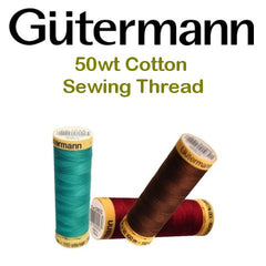 Gutermann 50 weight cotton thread