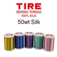 Tire 50wt Silk Thread – Red Rock Threads