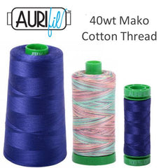 Buy Aurifil 40wt Cotton Thread at Red Rock Threads