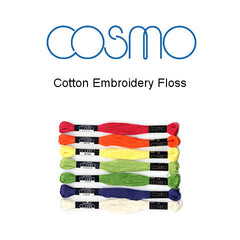 Cosmo - Cotton Embroidery Floss: 600 Black