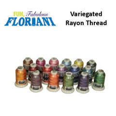 Floriani Variegated Rayon Thread