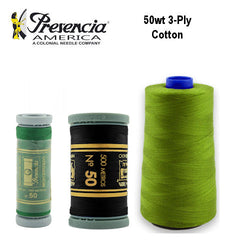 Presencia Perle Cotton Thread Size 8 Moss Green