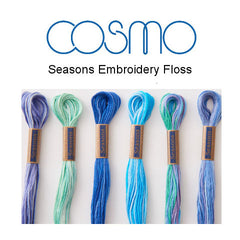 Hand Embroidery Floss - Cosmo Seasons Variegated #5013