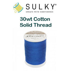 Sulky Cotton 30 weight thread