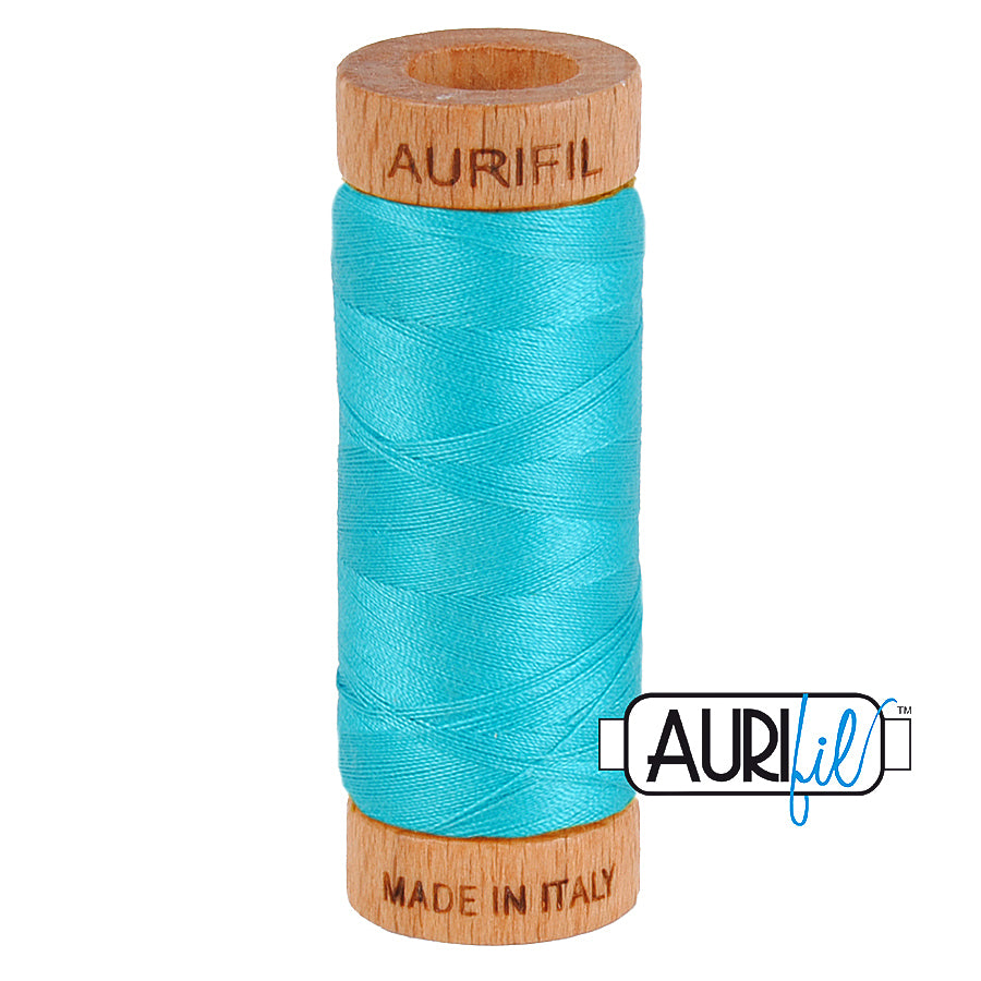 4182 Medium Turquoise - Aurifil 80wt Thread – Red Rock Threads
