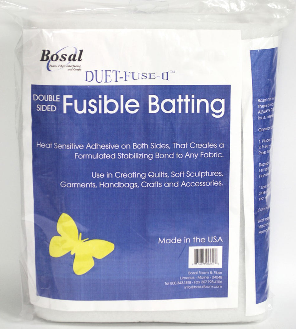 Bosal Duet-Fuse II On-A-Roll Double Sided Fusible 2.25in x 20yd – Red Rock  Threads