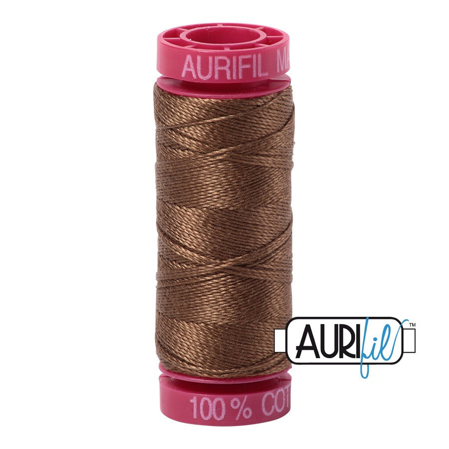 Aurifil - 40 Wt - Color# 2255 - Dark Red Orange