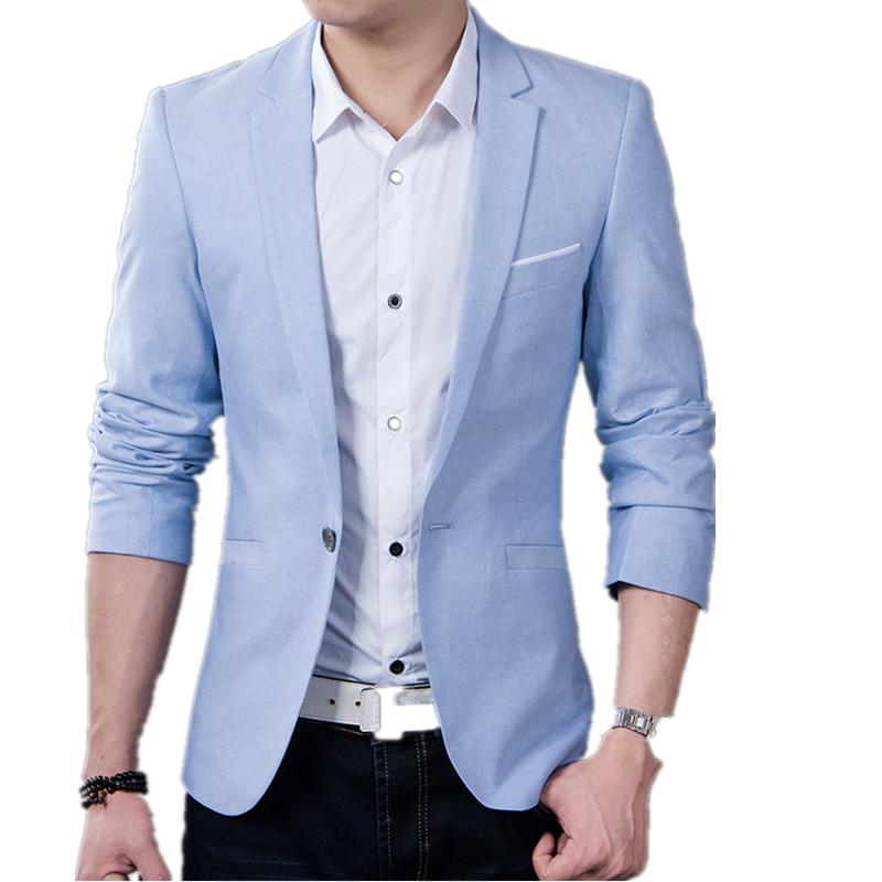 Solid Color Casual Blazer - HIS.BOUTIQUE