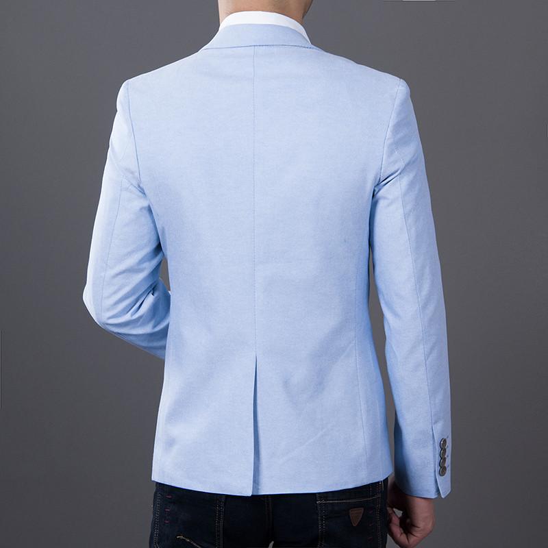 Solid Color Casual Blazer