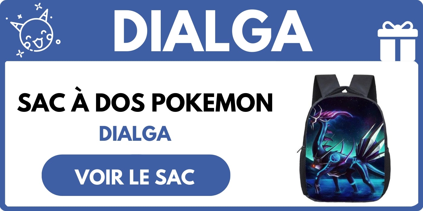 SAC A DOS DIALGA Pokemon