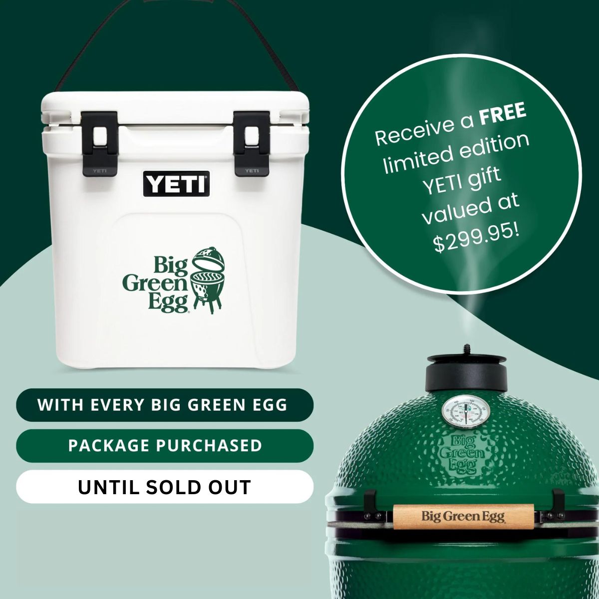 Big Green Egg Yeti Special