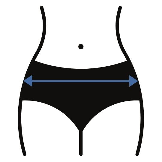 measure the hips