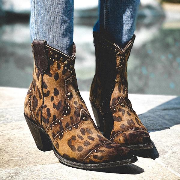 old gringo cheetah print boots