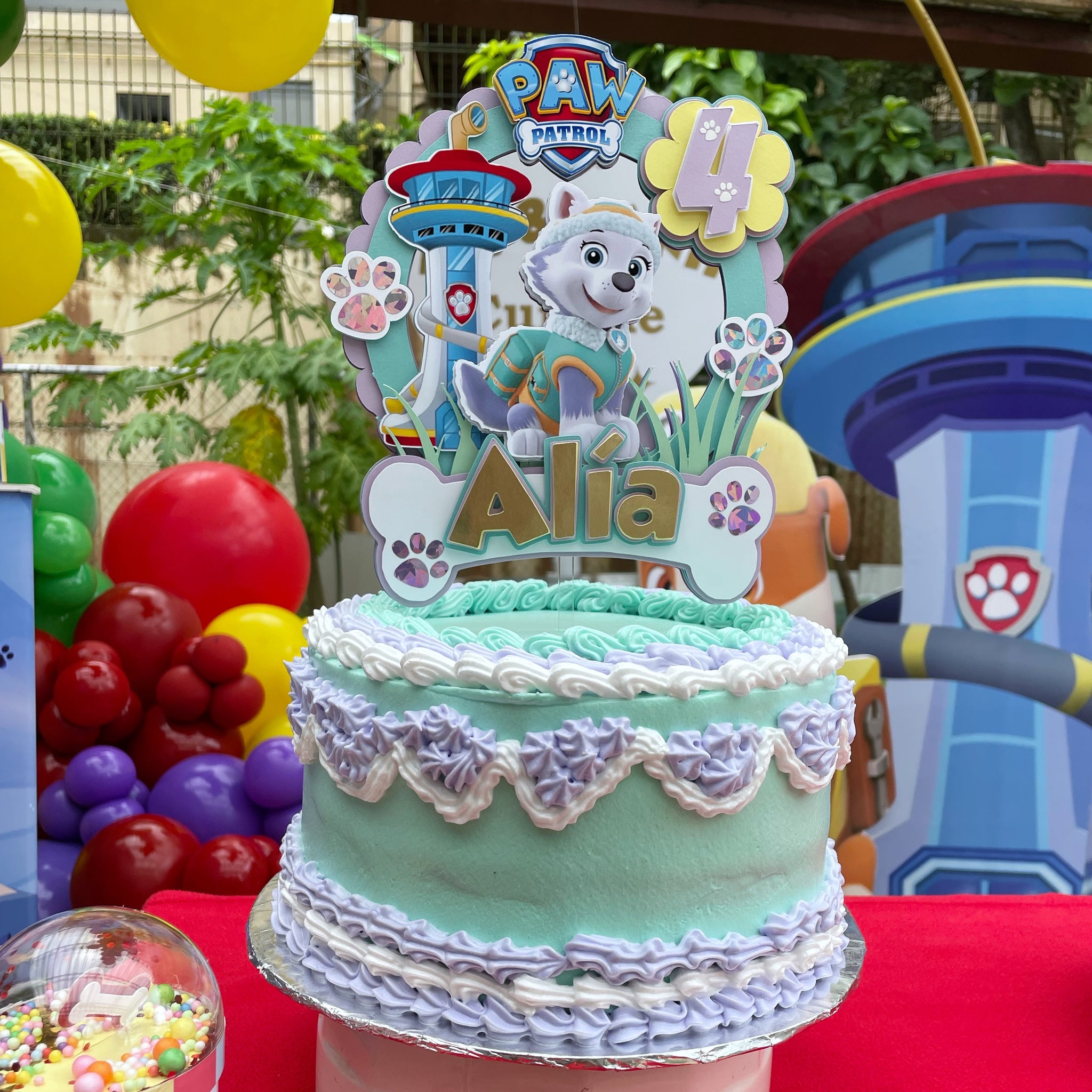 Cake Topper - Paw Patrol Everest – CraftsbyWendyHerrera