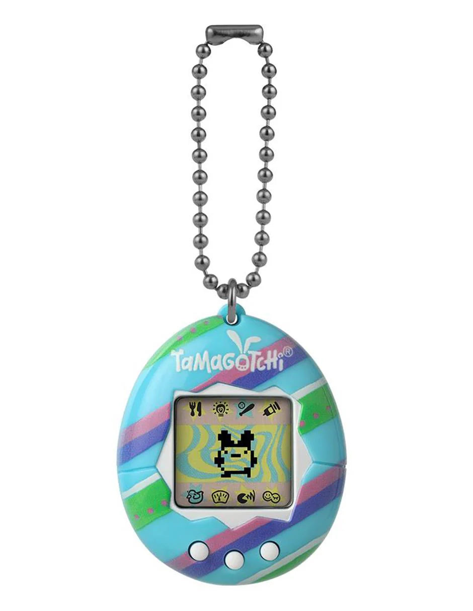 Tamagotchi pascua rayas azules
