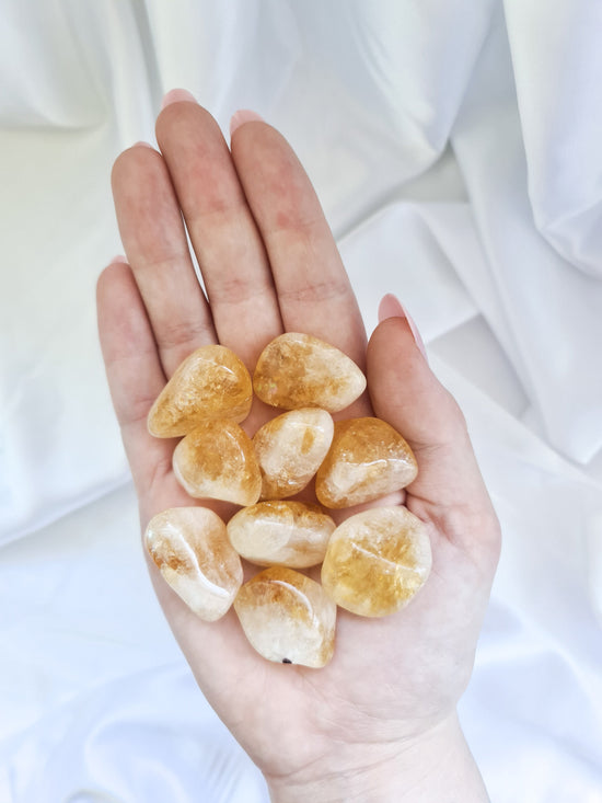 Citrine Tumbled Stones