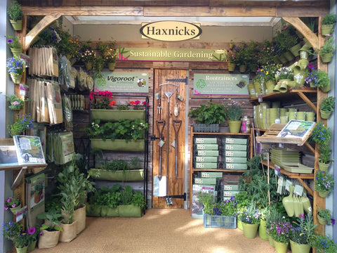 Haxnicks Stand at RHS Chelsea flower Show
