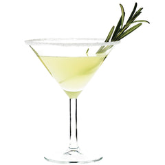 Home grown lemon martini